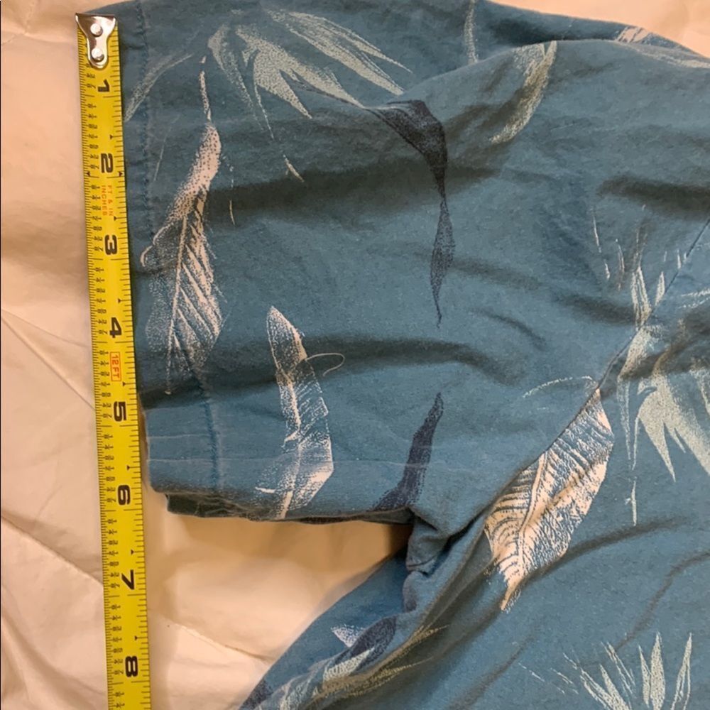 Volcom Blue Patterned Shirt - Picture 9 of 11